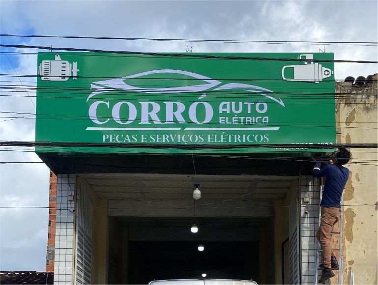 Corro Autoelétrica - Serviços Elétricos em Mutuípe Fachada da Corro Autoelétrica em Mutuípe