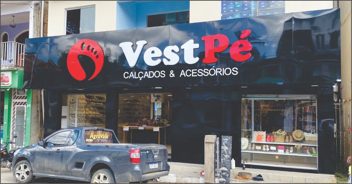 VestPé - Loja de Calçados em Mutuípe Fachada da Loja VestPé em Mutuípe