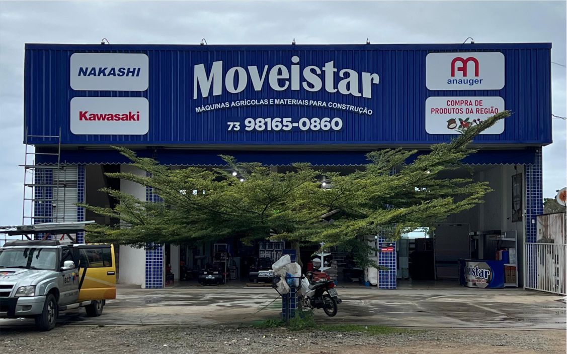 Fachada em Telha de Zinco – Moveistar - Manhã