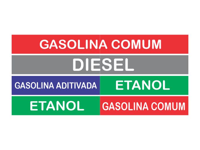 Adesivo - Adesivos Indicadores Bombas